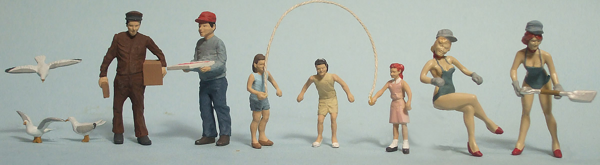 Artista new O Scale On30 On3 Figures People Arttista Man pulling a rope #1370 
