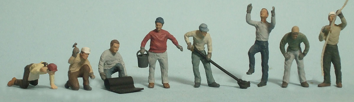 People Model Trains New Arttista S Scale Figure 717 Man / Worker w/ Shovel 